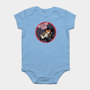 DETECTIVE TIGER Baby Bodysuit
